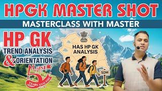 HP GK Orientation & Trend Analysis for HAS 2025 | Mastershot by Jokta Sir | PYQs + Strategy #hpgk