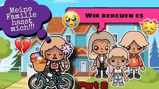 [PART 2] MEINE FAMILIE HASST MICH, ABER SIE HABEN ES BEREUT| GESCHICHTE | TOCA BOCA STORY DEUTSCH