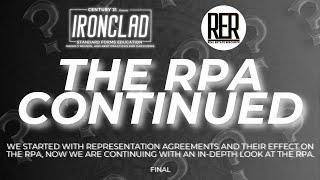 IRONCLAD Standard Forms Education Clarifying the BRBC and RPA Final Part