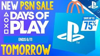 MASSIVE NEW PLAYSTATION DAYS OF PLAY 2025 PSN SALE TOMORROW!