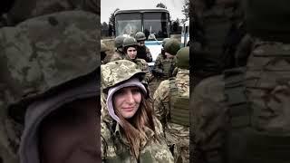 Heartbreaking footage of Ukrainian kids 16-18 years old on the way to  war against Russia in Ukraine