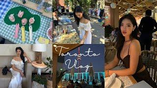 VLOG | Exploring Toronto: Shopping, markets, going out, dressing up, yacht, chinatown, food, etc!