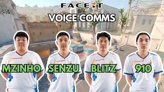 bLitz POV w/Senzu, 910, Mzinho + VOICE COMMS (23/7/8) CS2 FACEIT