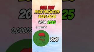 PEPE PRICE PREDICTION IN 2025 CRYPTO BULL RUN #pepe #cryptocurrency #priceprediction