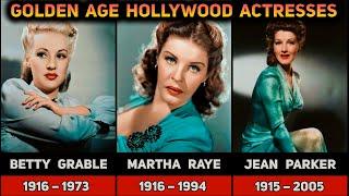 Top Golden Age Hollywood Actresses