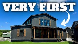 FIRST EVER barndominium/mobile home! This will CHANGE the GAME! Prefab House Tour