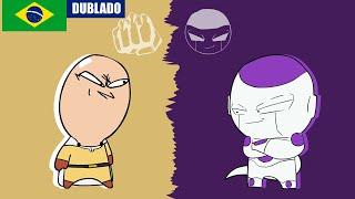 SAITAMA VS FREEZA COMPLETO DUBLADO