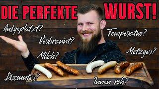 Kann nicht Jeder! Bratwurst perfekt grillen! ALLE Tipps & Tricks erklärt!