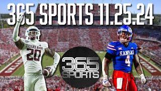 365 Sports! Big 12 Tiebreaker, SEC Mediocrity, Rock Chalk Rollin', Texas vs Texas A&M | 11.25.24