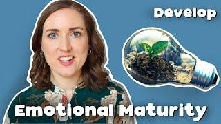 Psychologist Explains 20 Important Emotional Maturity Skills | Part 1