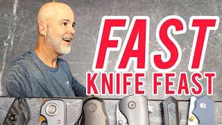 OH YES!!! 8 New Knives Incoming! Rapid 1st Impressions