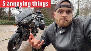 Yamaha fz6 fazer | 5 annoying things about this bike