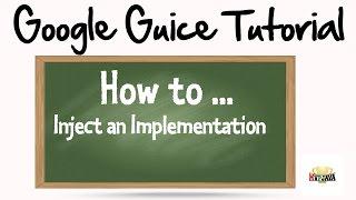 Injecting Single Interface Implementation with Google Guice