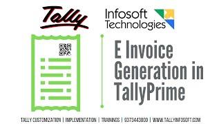 #EInvoice Using #TallyPrime Explainer English
