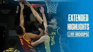 Iowa State at Iowa Hawkeyes | Extended Highlights | Big Ten Basketball | 12/12/2024