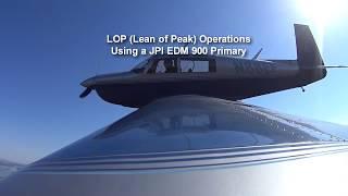 JPI Lean of Peak (LOP) In-Flight