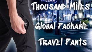 Thousand Miles Global All Day Pants | Minimalist Clothing | Travel Pants | Best Men's Pants