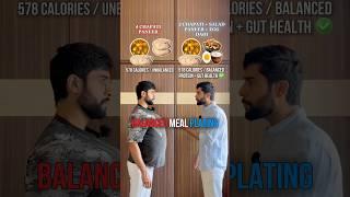 Healthy Meal Plating #fitness #food #nutrition #health #balanceddiet