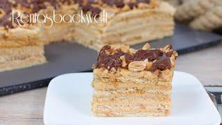 Schmeckt wie Snickers  Kuchen ohne backen