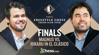 Freestyle Chess Grand Slam Paris: Magnus vs. Hikaru | El Clasico Of Chess! Finals Game 1