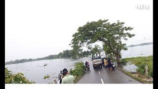 সখিপুর - বাসাইল সড়ক বন্যায় প্লাবিত | Sakhipur - Basail Road Flooded