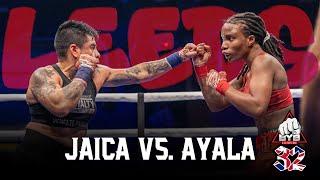 Featured Women's Bare Knuckle Fight at BYB 32: Jaica the Hitmaker Takes on Chile's Jacqueline Ayala