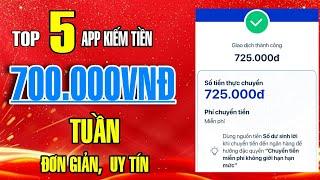 Top 5 App Kiếm Tiền Online Trên Điện Thoại Ngon Nhất 2025.