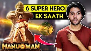 HanuMan Ke Saath 6 Superheroes | Prasanth Varma Cinematic Universe | PVCU Future Plan