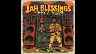 Vinny x Razor - Jah Blessings (Jah Golden Throne x Marshall Neeko) Official Lyrics Video 2025