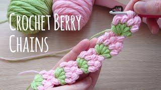 Crochet Berry Chains 