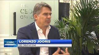 The CNBC Conversation with Creative Zone CEO, Lorenzo Jooris