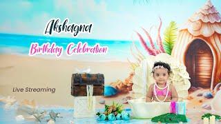 Akshagna's 1st Bday Celebration | Live Streaming | The Candy Crafts - Wedding Stories