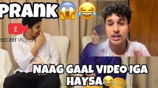 PRANK UGU QOSOLKA BADNA AAN ADNA KU SAMEYAY NAAG GAAL AH AYA VIDEO IGA HAYSA