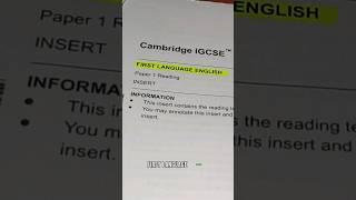 How I Got An A* In IGCSE First Language English