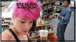 Stealing Stuff, Basically | Buying & Reselling | Crazy Lamp Lady