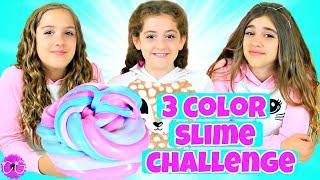 3 Color Slime Challenge!