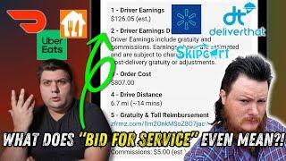 #NoTipNoTrip vs Bid for Service! Gig Worker Mindset Debate!! What is a Bid for Service?