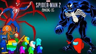 어몽어스 VS Marvel's Spider-Man 2 | AMONG US ANIMATION