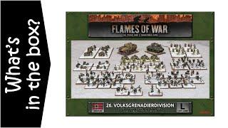 26. Volksgrenadierdivision Flames of War Army Deal - GEAB28