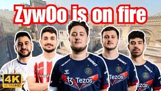 ZywOo vs Team ohnePixel Rating:2.25 on FACEIT | Dust2 POV | Aug 11, 2024 #cs2 #pov