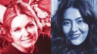 “A Conversation on DACA” featuring Gloria Steinem and Samantha Ramirez-Herrera.