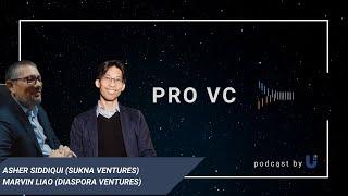 Marvin Liao (Diaspora Ventures),  Asher Siddiqui (Sukna Ventures) and Alisher Shaykhov (UzVC)