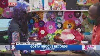 'Gotta Groove Records' shows Kenny how to press a vinyl record