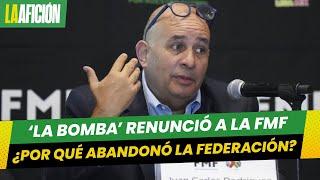 Juan Carlos Rodríguez 'La Bomba' renuncia repentinamente como Comisionado de la FMF