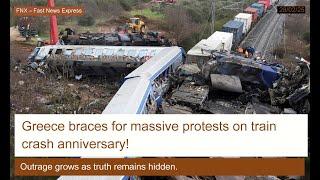 Greece Erupts in Protests on Train Disaster Anniversary: Is the Government Hiding the Truth?