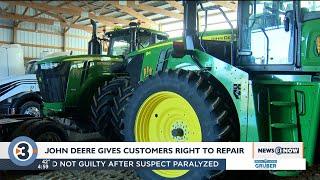 John Deere gives customers right to repair