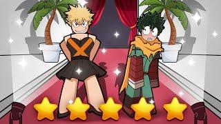 Bakugo is a... GIRL?? [Roblox Dress to Impress]