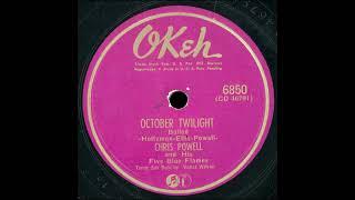 Chris Powell and His Five Blue Flames - October Twilight - Dec 1951