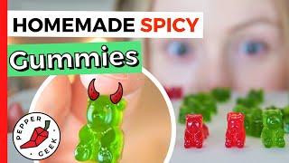 Spicy Habanero Gummy Bears Recipe - Pepper Geek