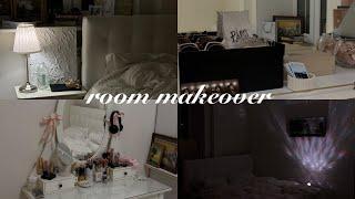 переделка комнаты // aesthetic room makeover 🩰